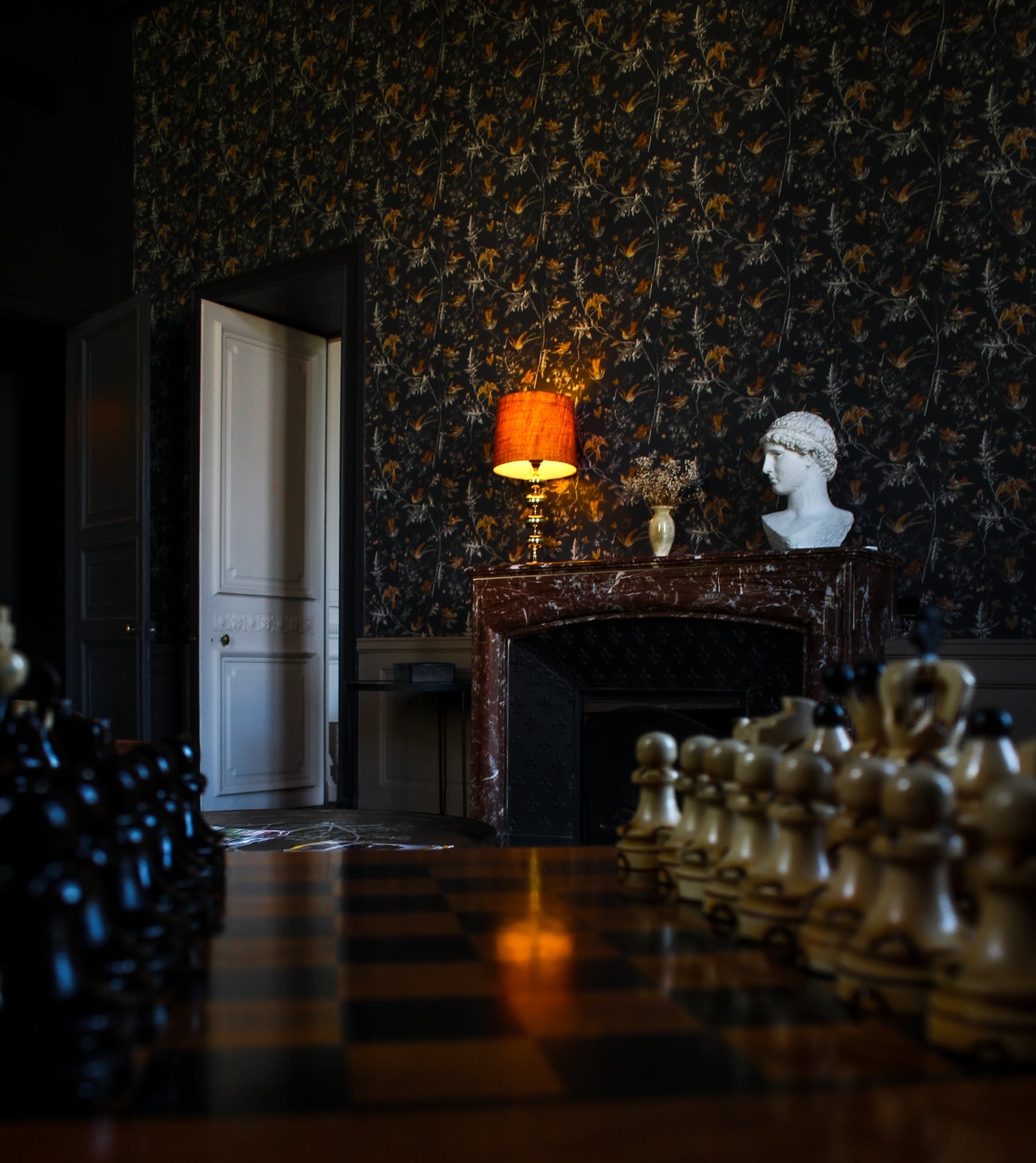 Le Château de la Brûlaire — salon de réception
